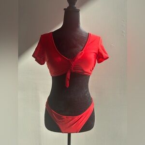 Target Red Bikini Set